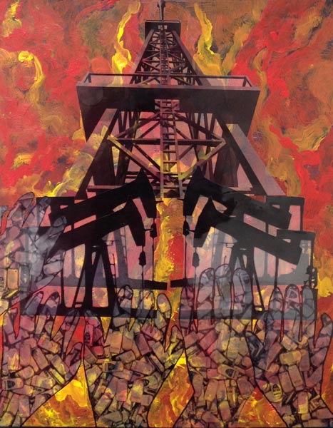 Marnie Sinclair multimedia work, "Connected II"